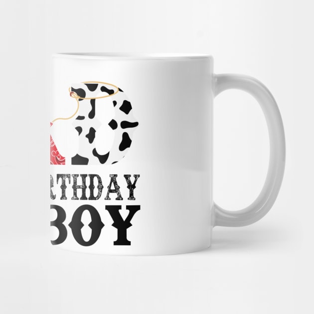 Dad of The Birthday Cowboy 1st First Birthday Cowboy Western Rodeo Party by HollyDuck